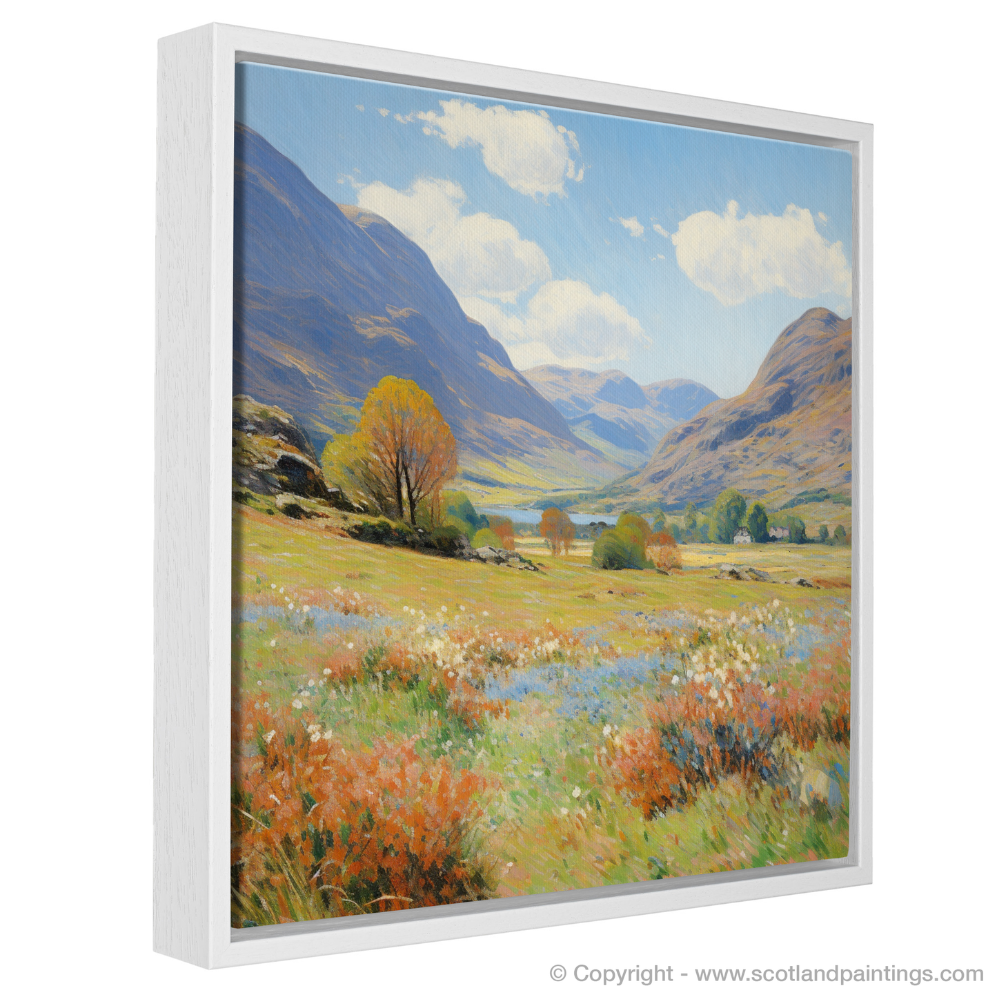 Impressionist Moments in Glenfinnan: Tormentil Splendour