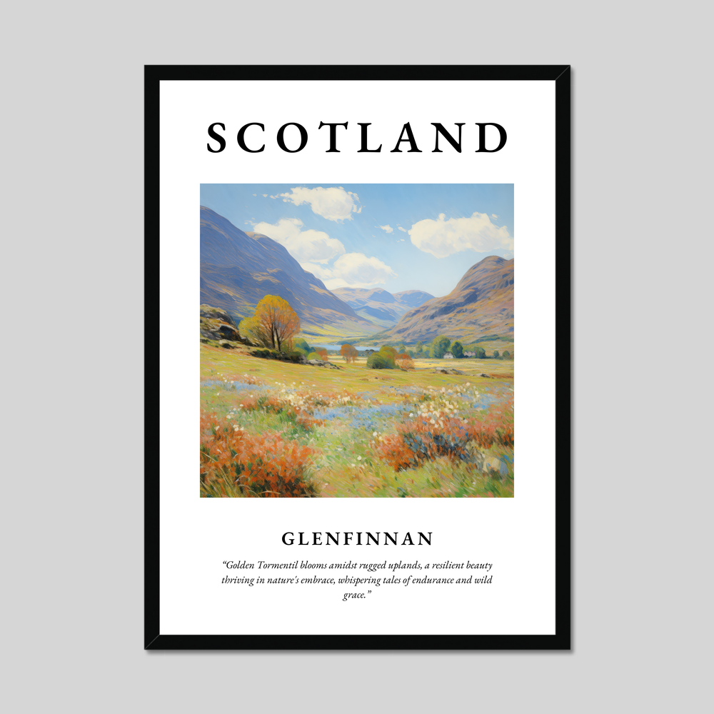 Poster of Glenfinnan, Scotland.