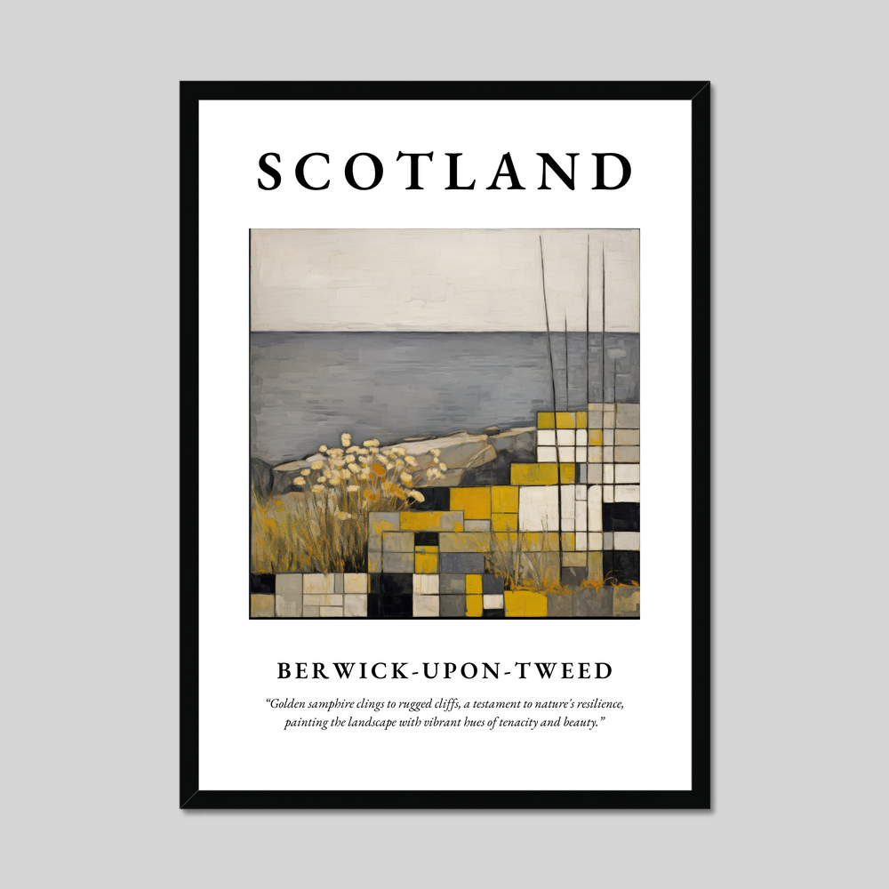 Poster of Berwick-upon-Tweed, Scotland.