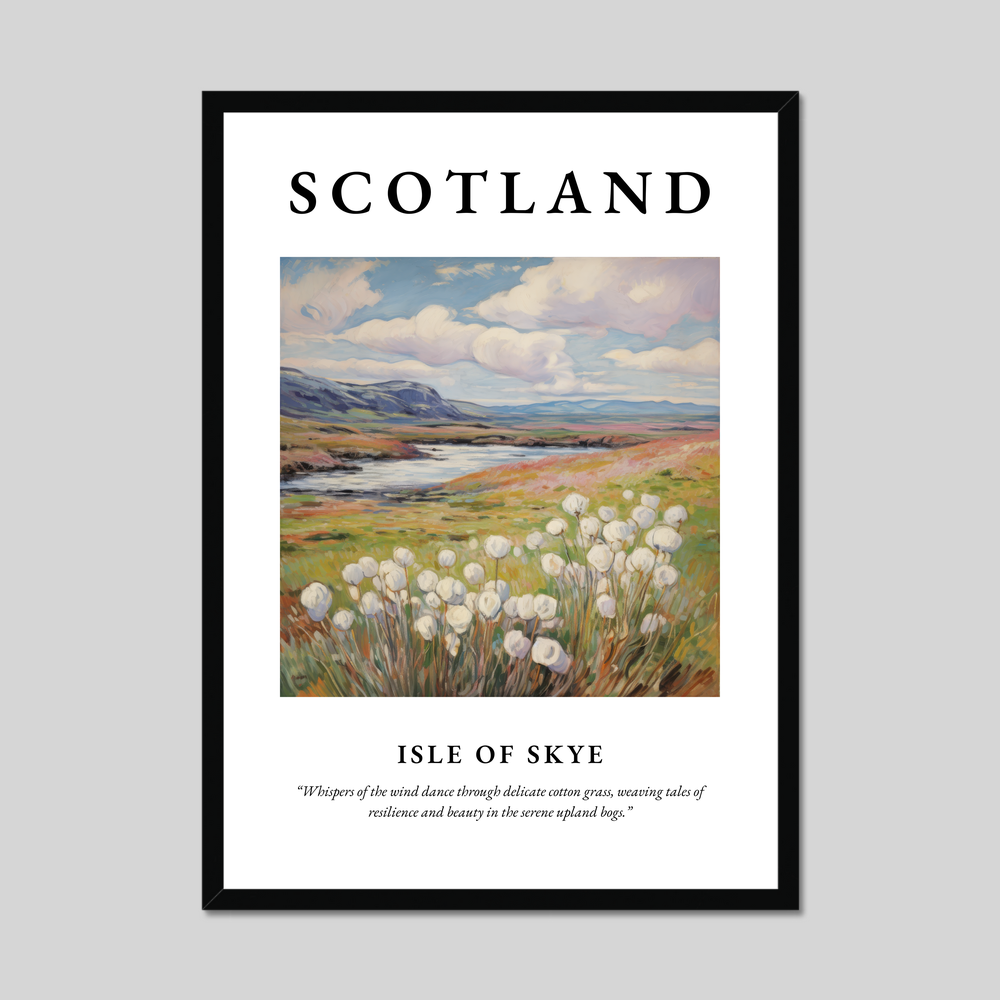 Poster of Isle of Skye, Scotland.