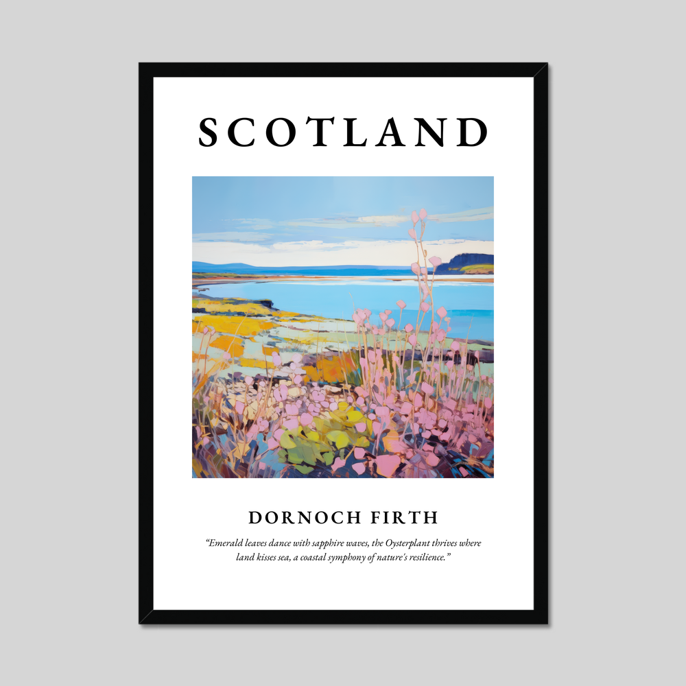 Poster of Dornoch Firth, Scotland.