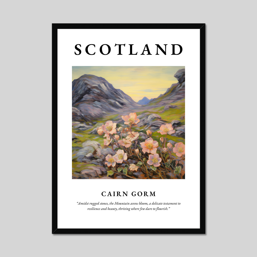 Poster of Cairn Gorm, Scotland.