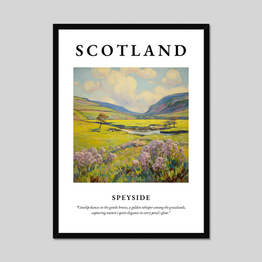 Poster of Speyside, Scotland.