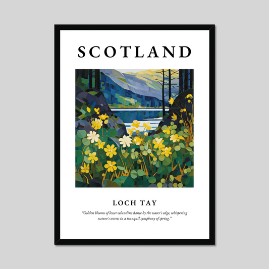 Poster of Loch Tay, Scotland.