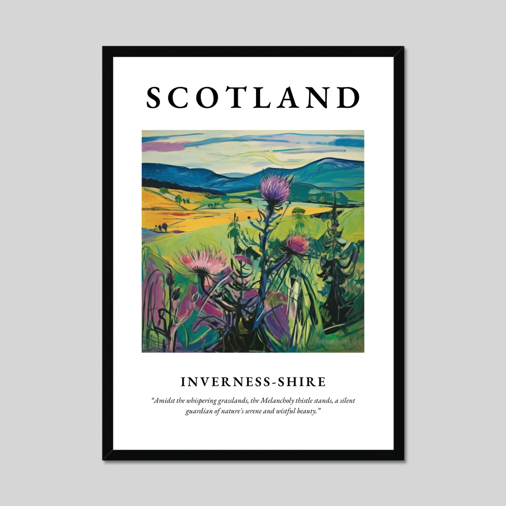 Poster of Inverness-shire, Scotland.