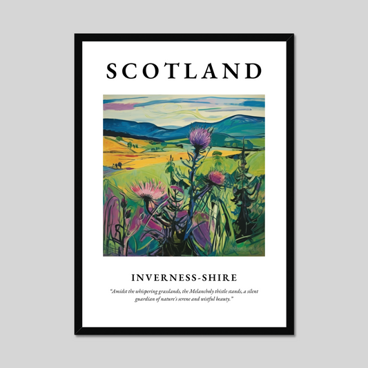 Poster of Inverness-shire, Scotland.