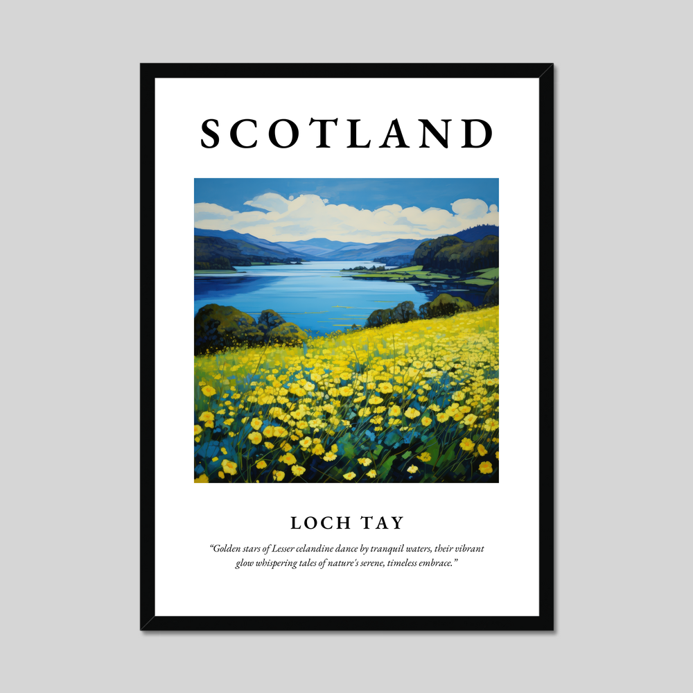 Poster of Loch Tay, Scotland.