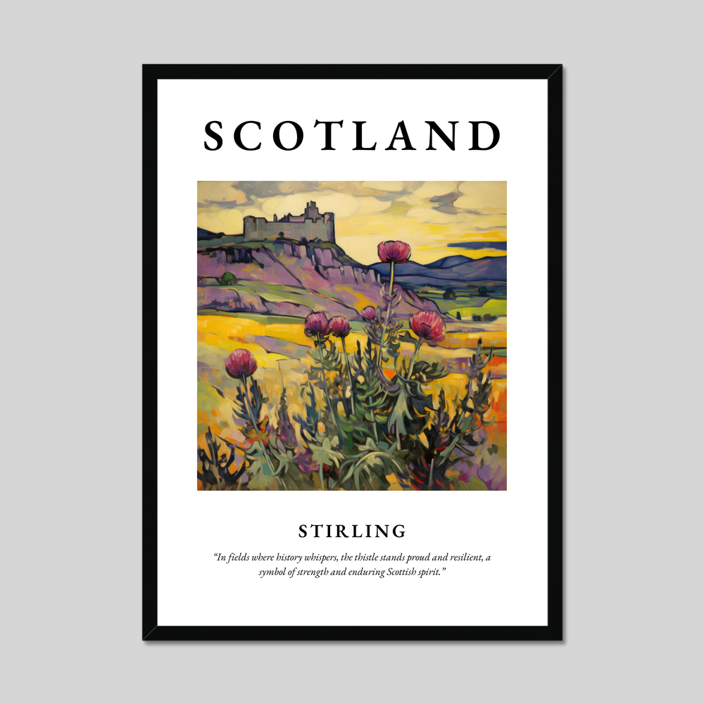 Poster of Stirling, Scotland.