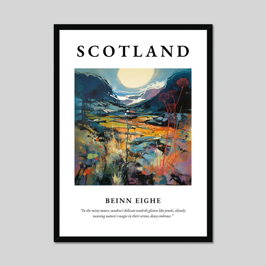 Poster of Beinn Eighe, Scotland.