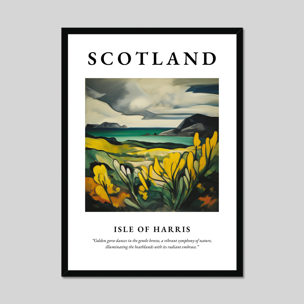 Poster of Isle of Harris, Scotland.