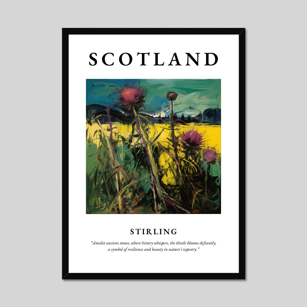 Poster of Stirling, Scotland.