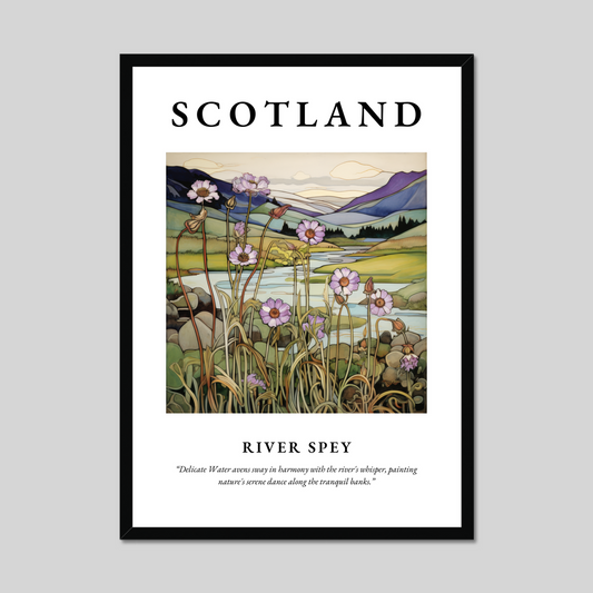 Poster of River Spey, Scotland.