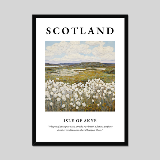 Poster of Isle of Skye, Scotland.