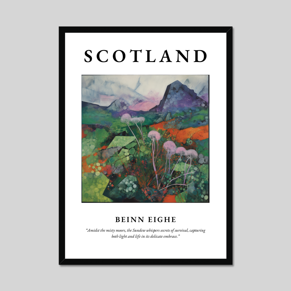 Poster of Beinn Eighe, Scotland.