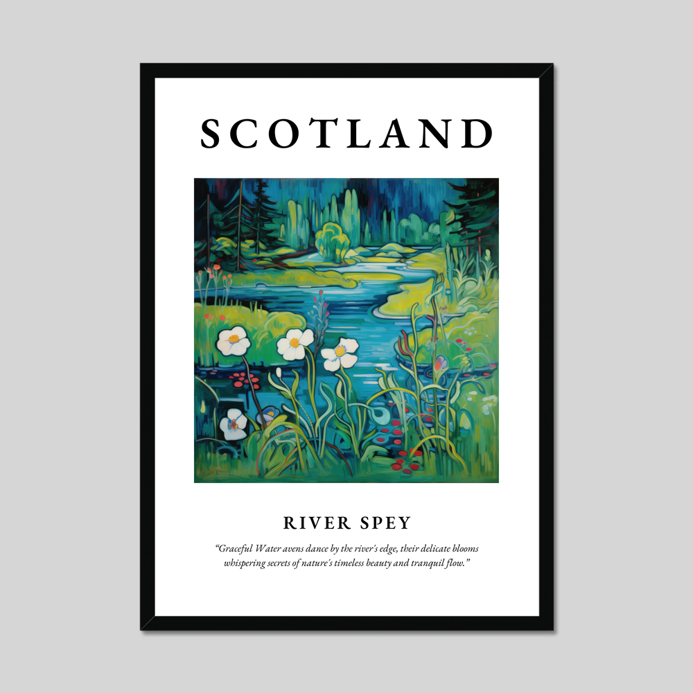 Poster of River Spey, Scotland.