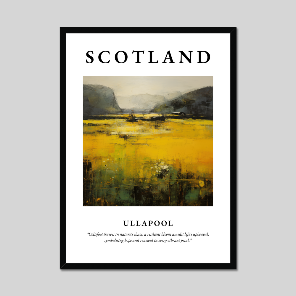 Poster of Ullapool, Scotland.