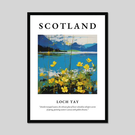 Poster of Loch Tay, Scotland.