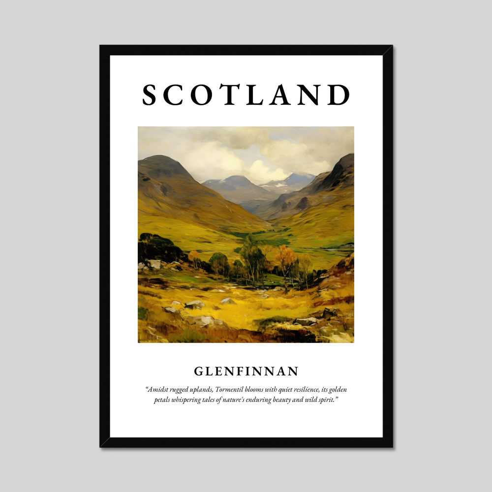 Poster of Glenfinnan, Scotland.