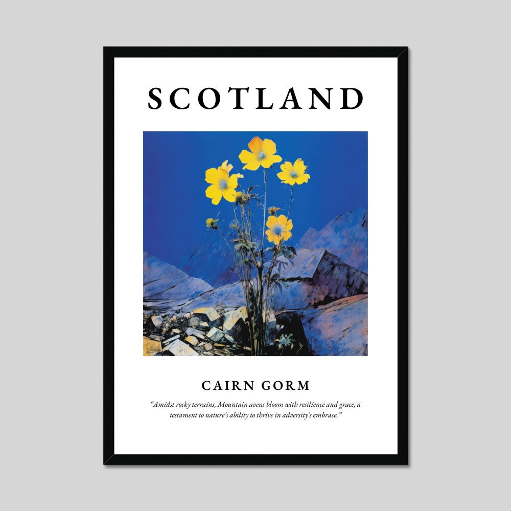 Poster of Cairn Gorm, Scotland.