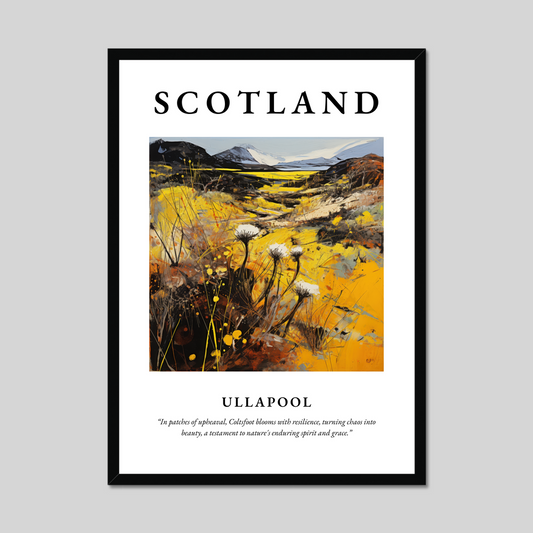 Poster of Ullapool, Scotland.