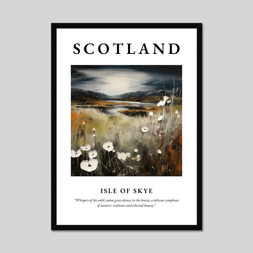 Poster of Isle of Skye, Scotland.