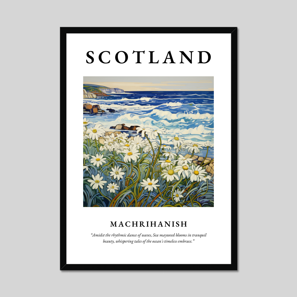 Poster of Machrihanish, Scotland.