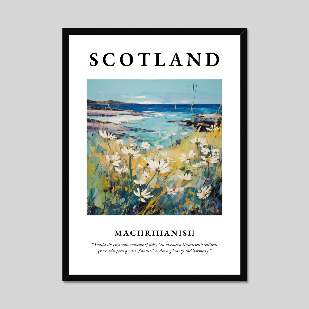 Poster of Machrihanish, Scotland.