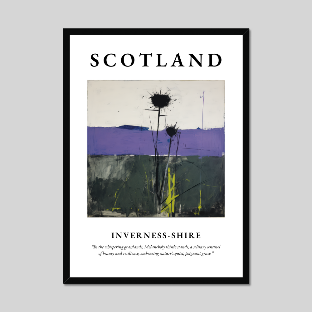 Poster of Inverness-shire, Scotland.