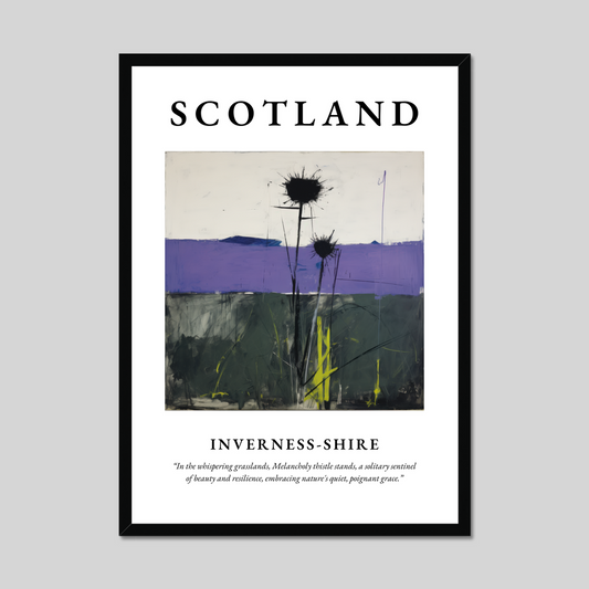 Poster of Inverness-shire, Scotland.