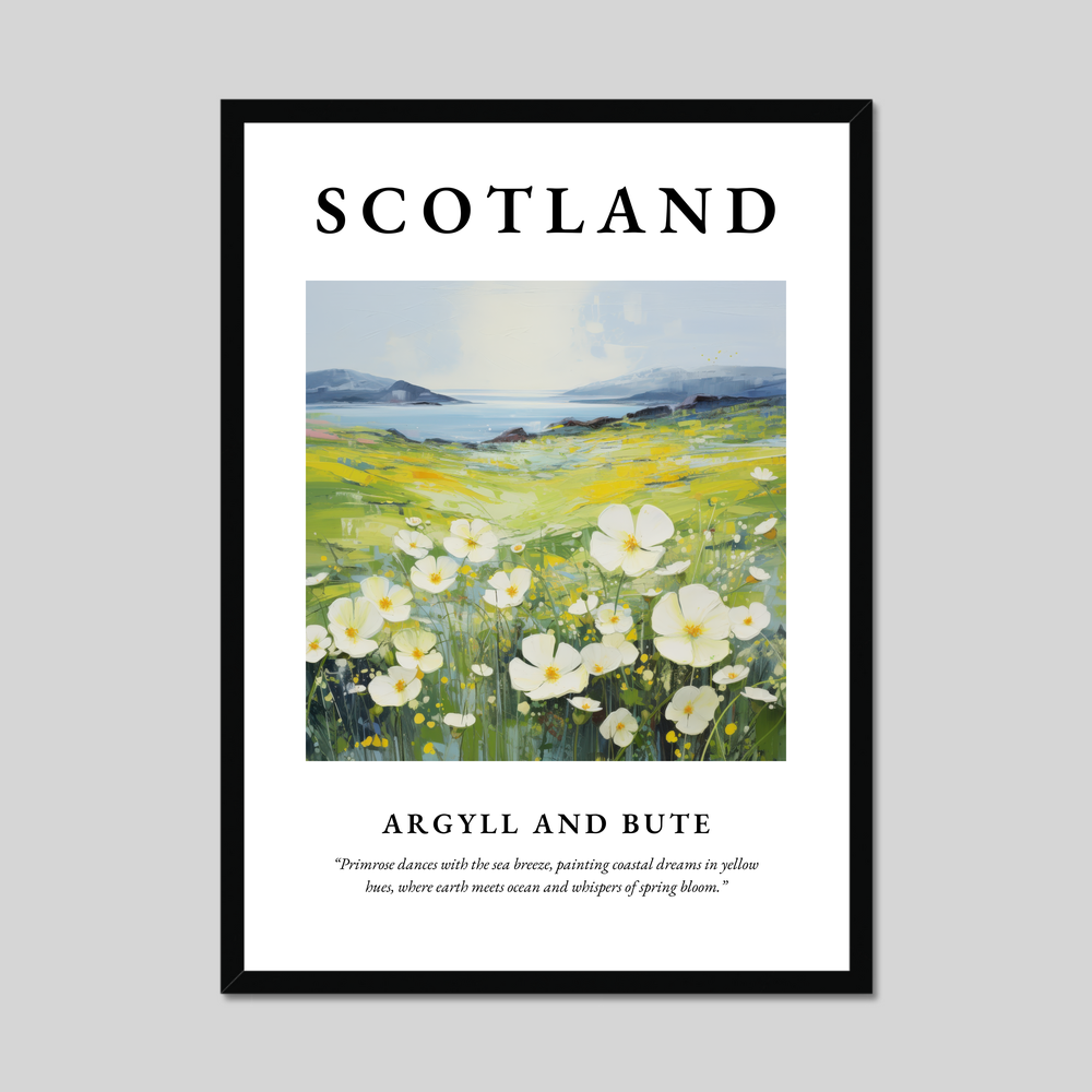 Poster of Argyll and Bute, Scotland.