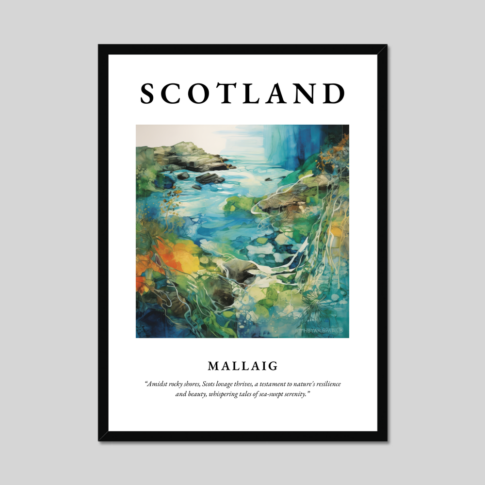 Poster of Mallaig, Scotland.