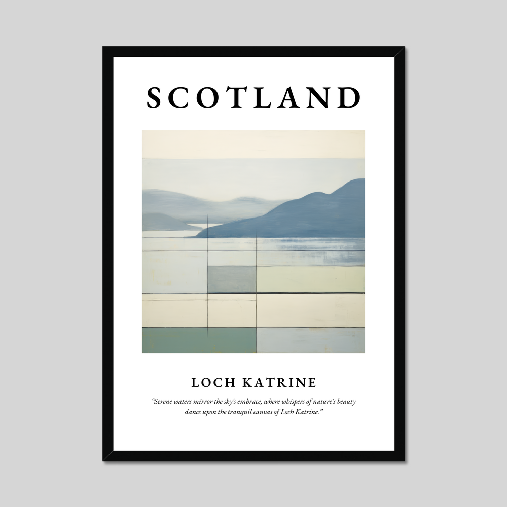 Poster of Loch Katrine, Scotland.