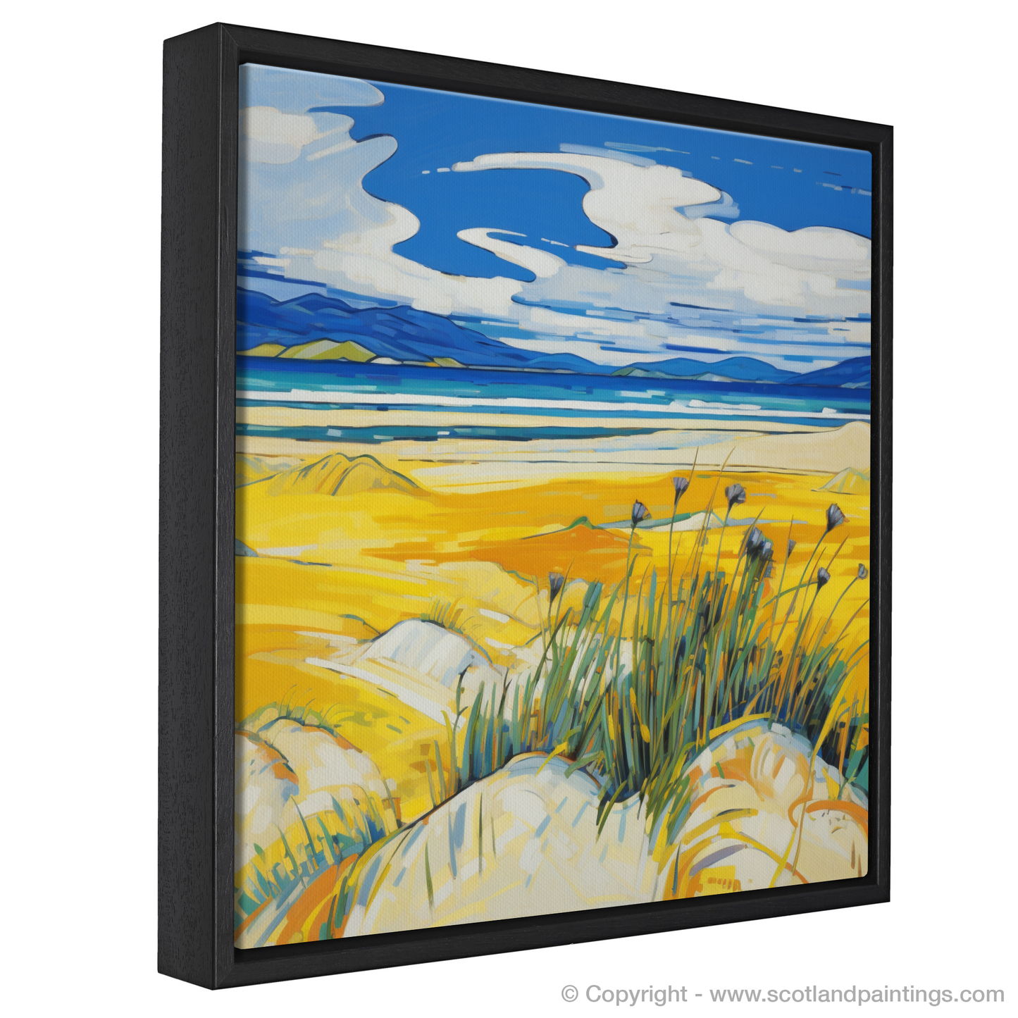 Marram Grass Magic: A Fauvist Tribute to Luskentyre Beach