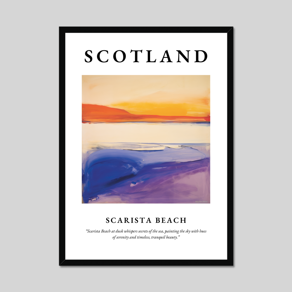 Poster of Scarista Beach, Scotland.