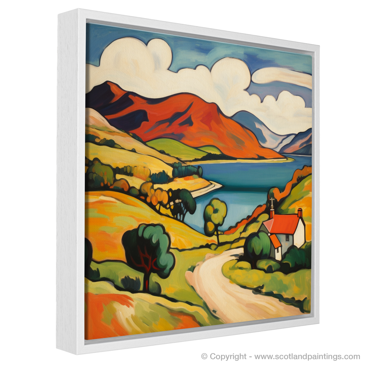 Vibrant Highlands: A Fauvist Ode to Glenmore