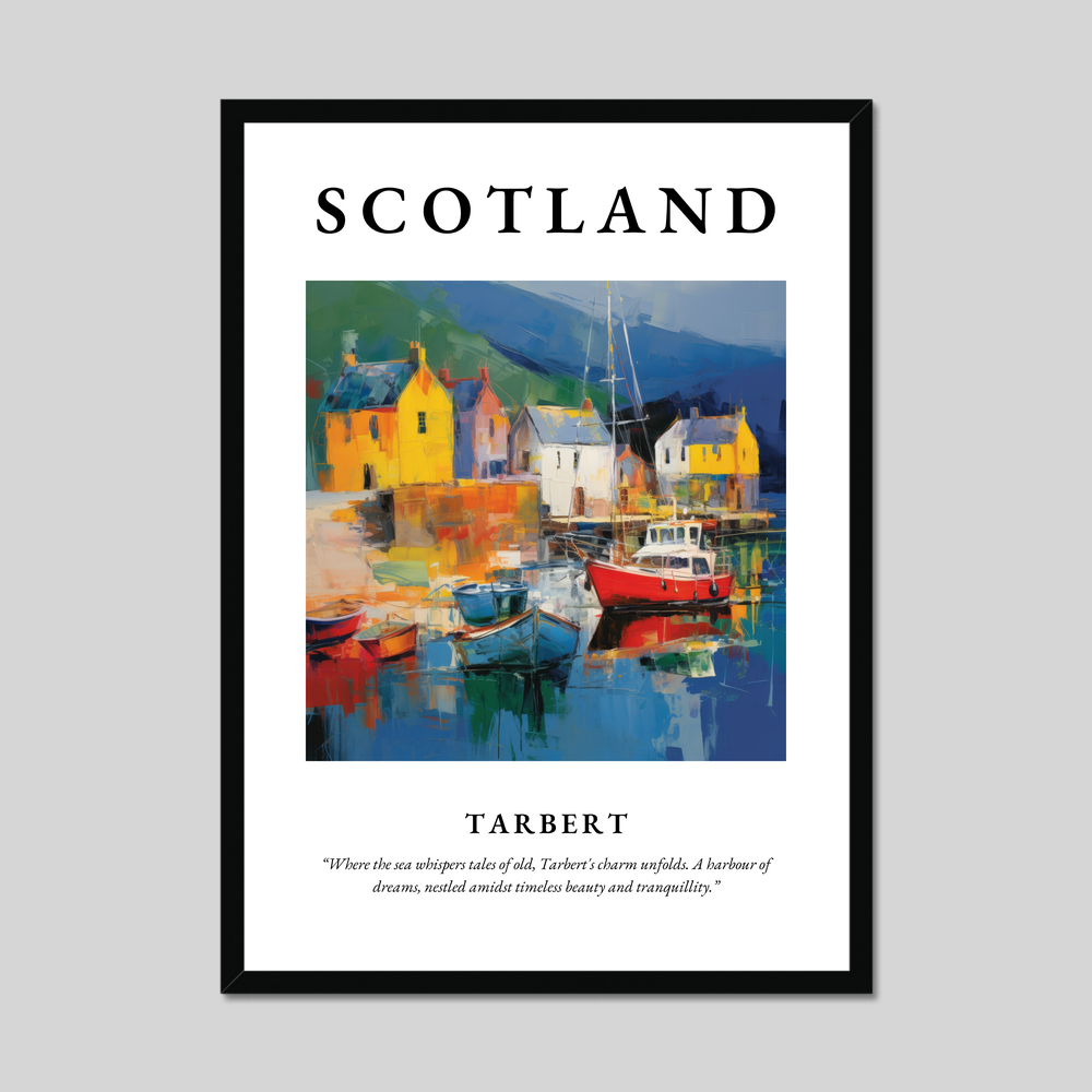 Poster of Tarbert, Scotland.