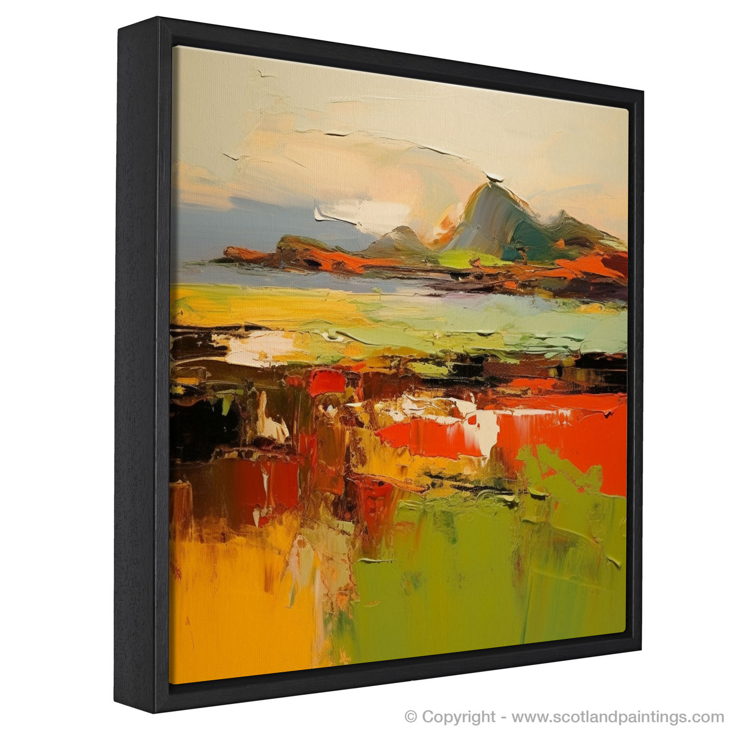 Isle of Eigg Enchantment: An Abstract Expressionist Odyssey