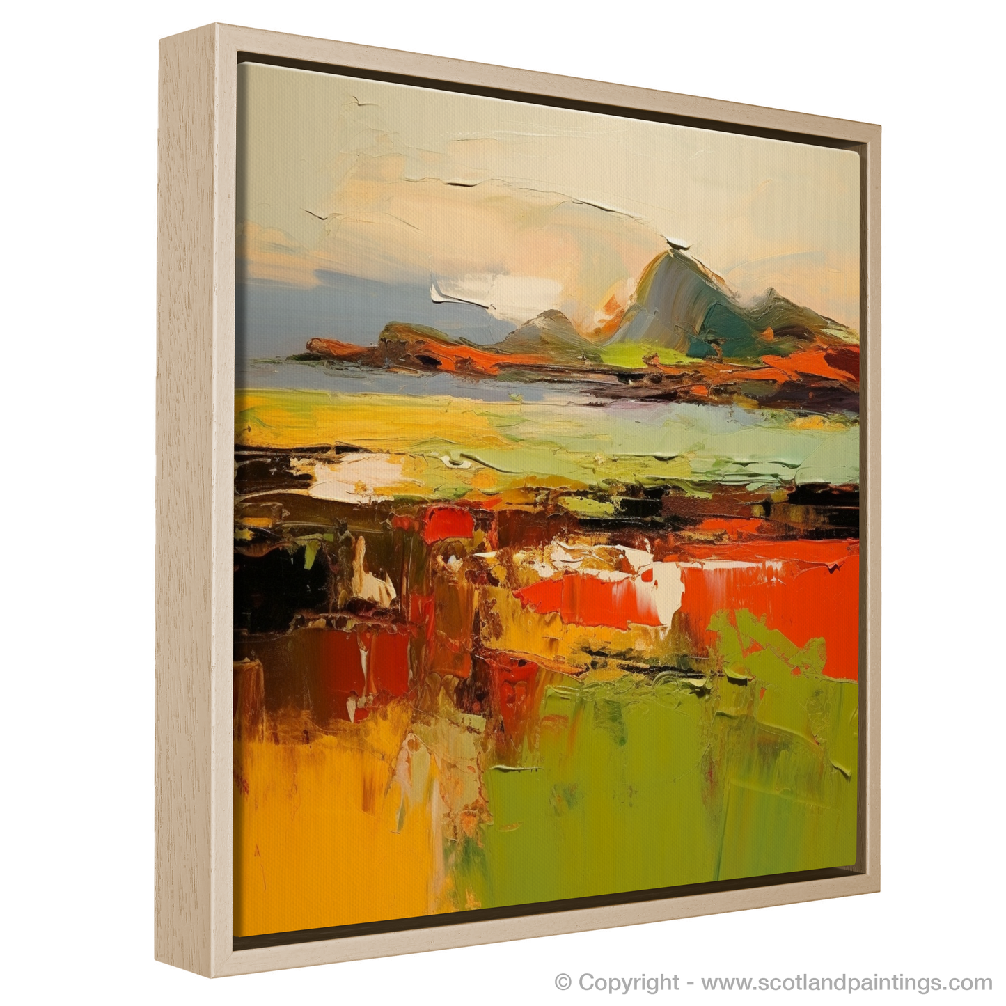 Isle of Eigg Enchantment: An Abstract Expressionist Odyssey