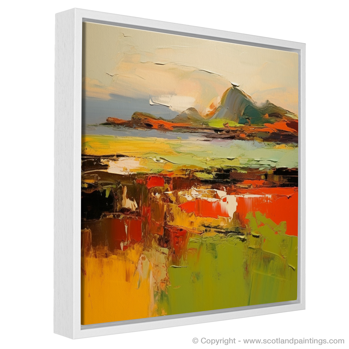 Isle of Eigg Enchantment: An Abstract Expressionist Odyssey