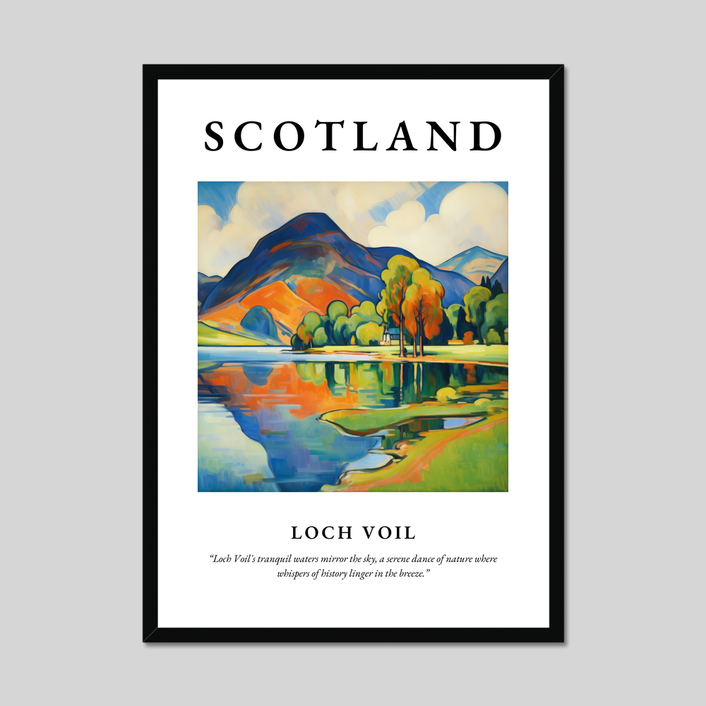 Poster of Loch Voil, Scotland.