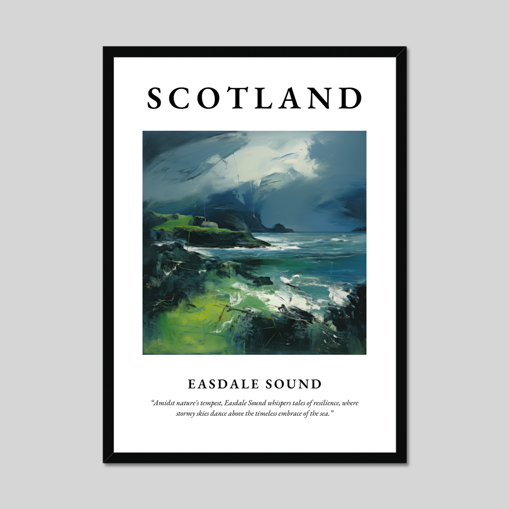 Poster of Easdale Sound, Scotland.