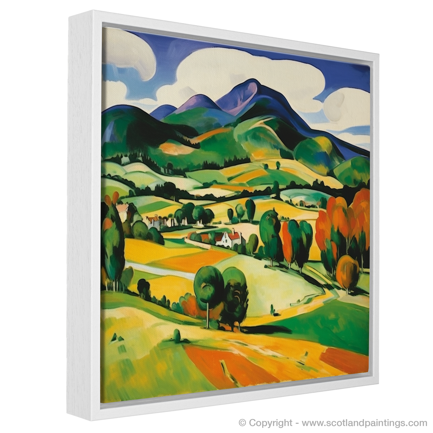 Highland Fauvist Reverie: A Kingussie Homage