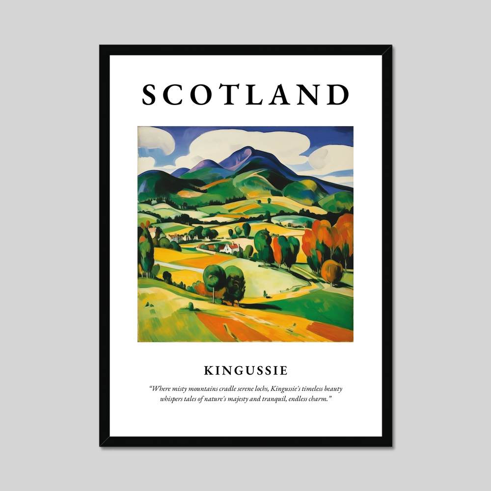 Poster of Kingussie, Scotland.