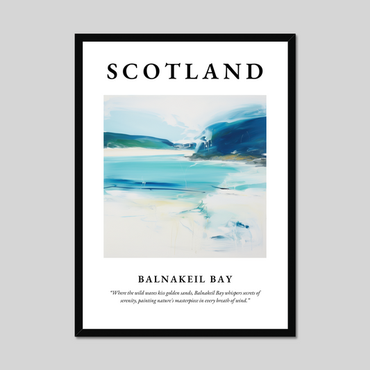 Poster of Balnakeil Bay, Scotland.