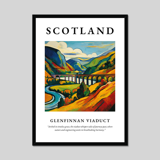 Poster of Glenfinnan Viaduct, Scotland.