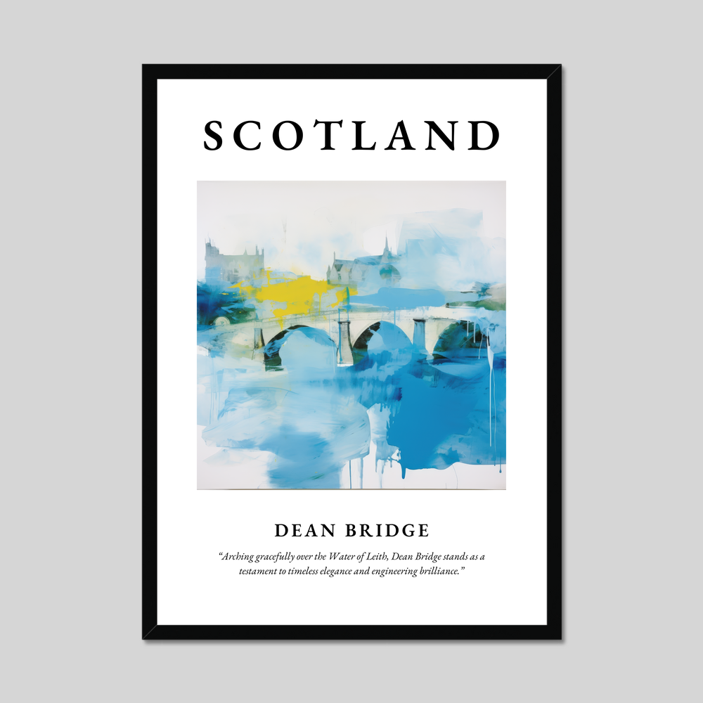 Poster of Dean Bridge, Scotland.