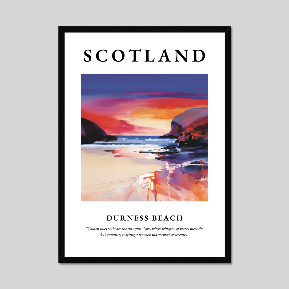 Poster of Durness Beach, Scotland.