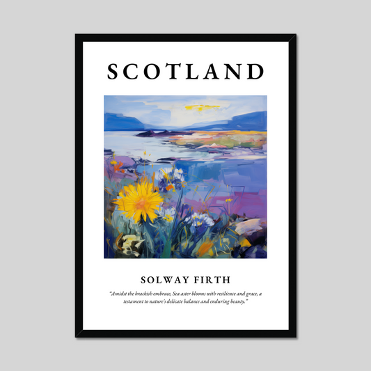 Poster of Solway Firth, Scotland.