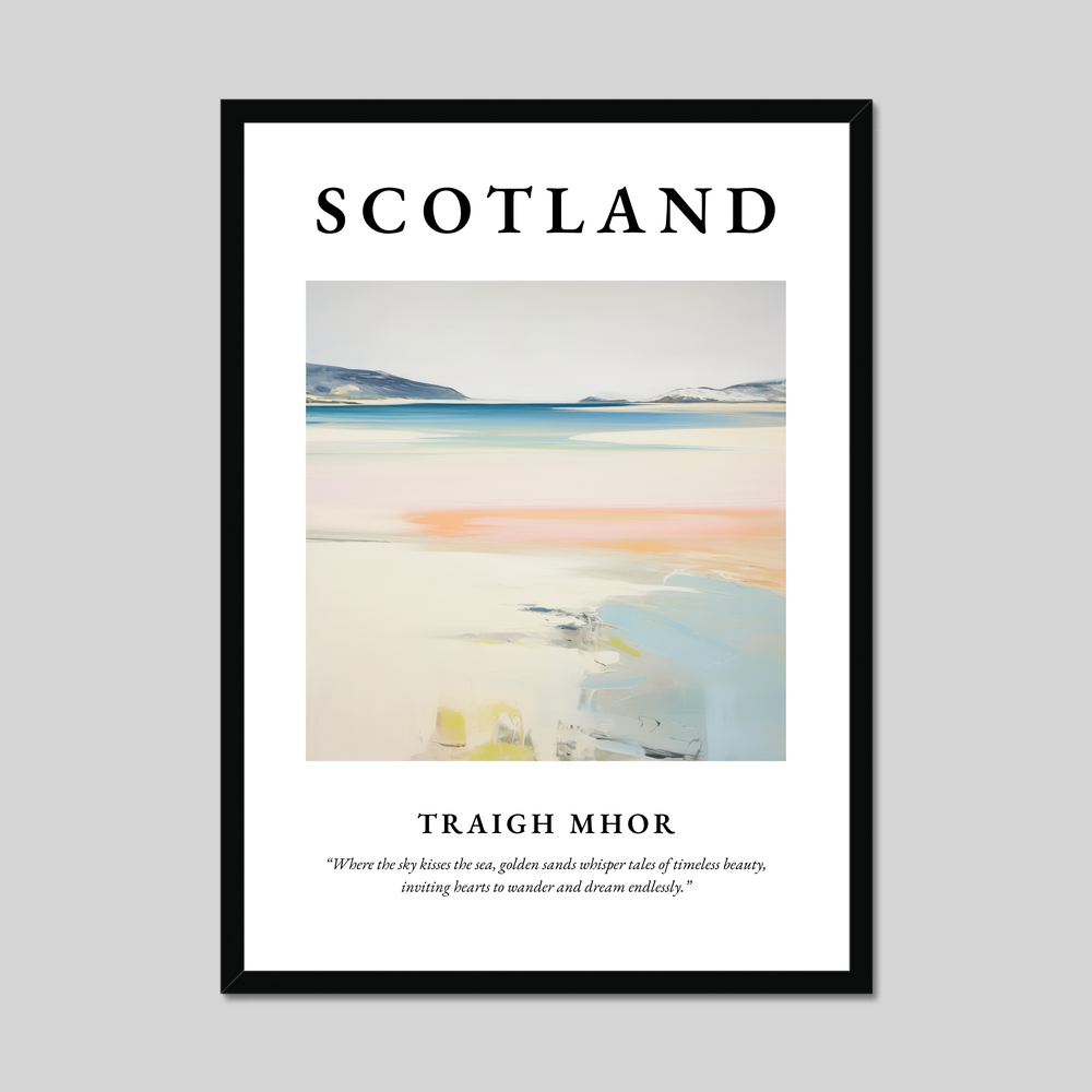 Poster of Traigh Mhor, Scotland.