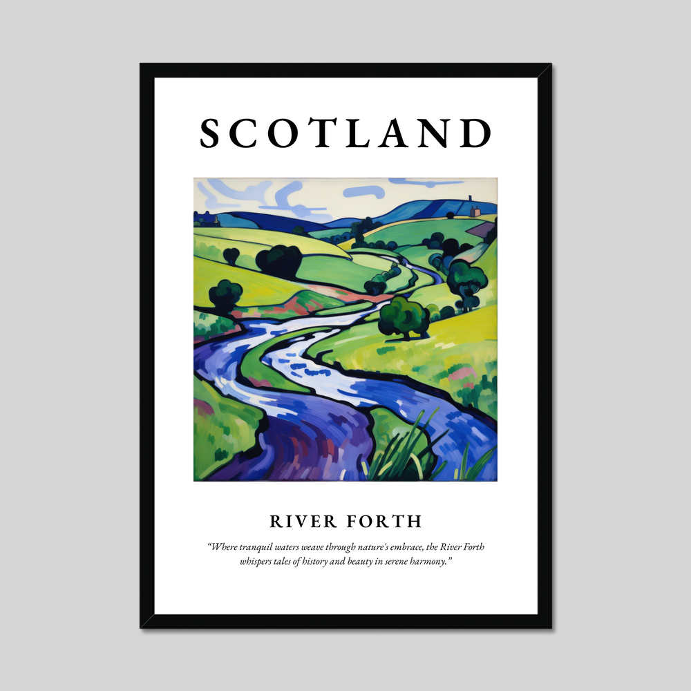 Poster of River Forth, Scotland.